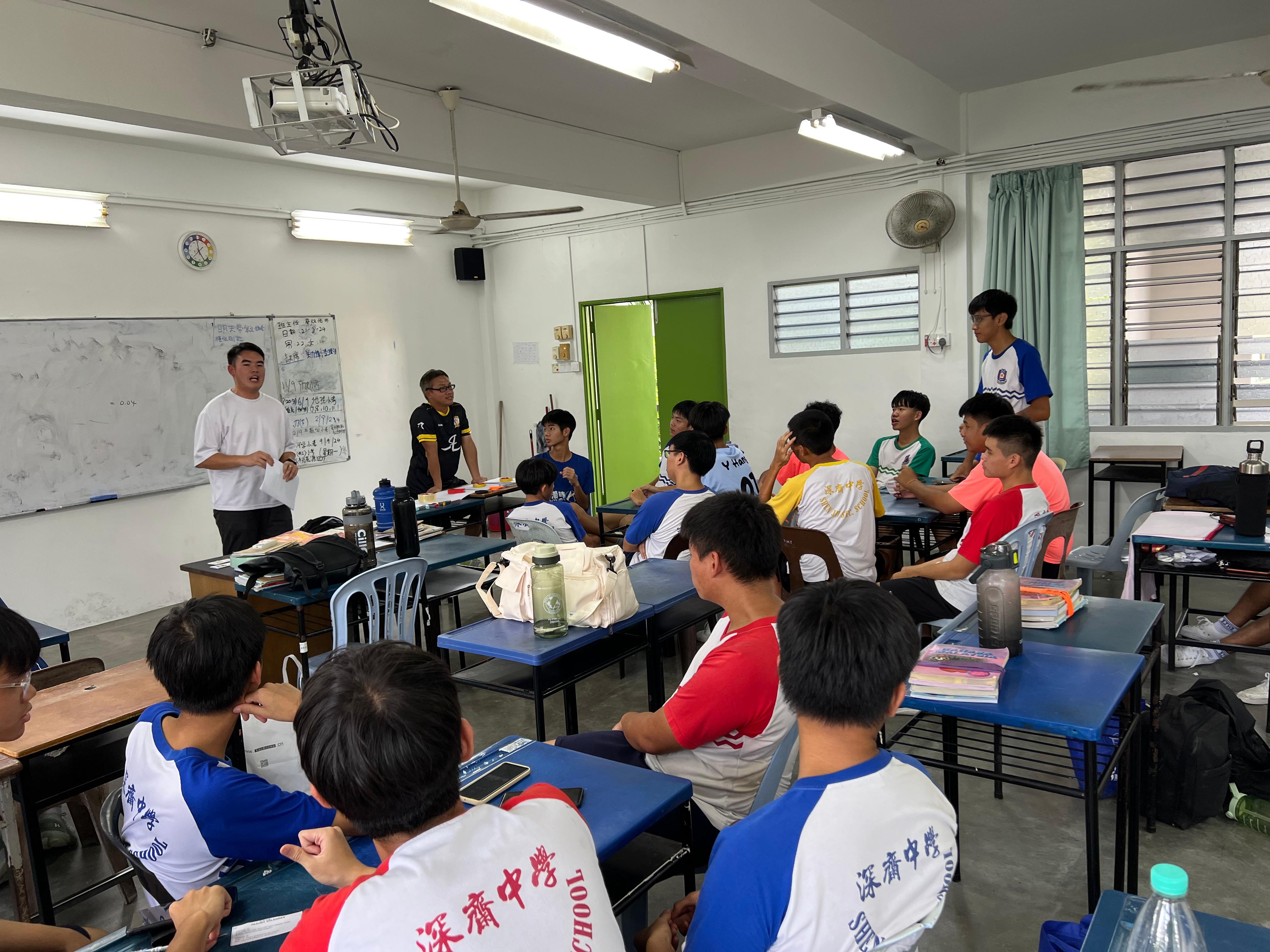 Value-Based Lesson for Shen Jai Athletes