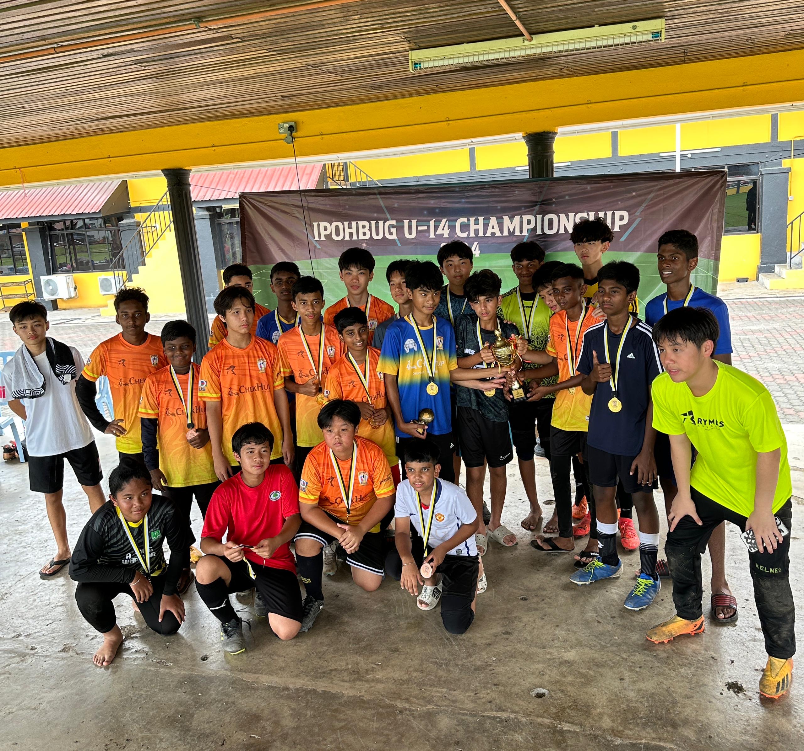 IpohBUG U14 Football Boys – Tournament Action