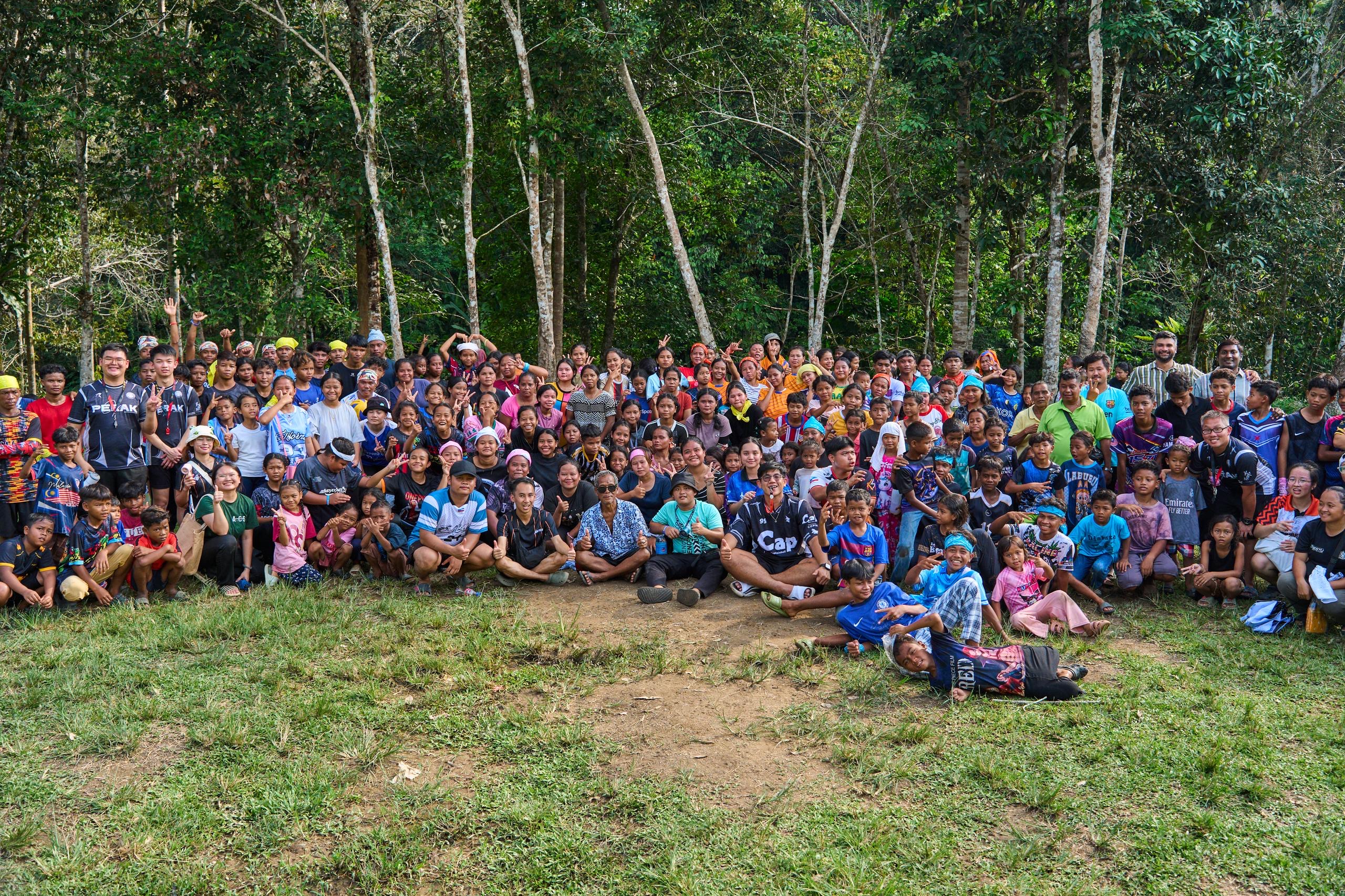 Captainball Outreach for Orang Asli in Gopeng