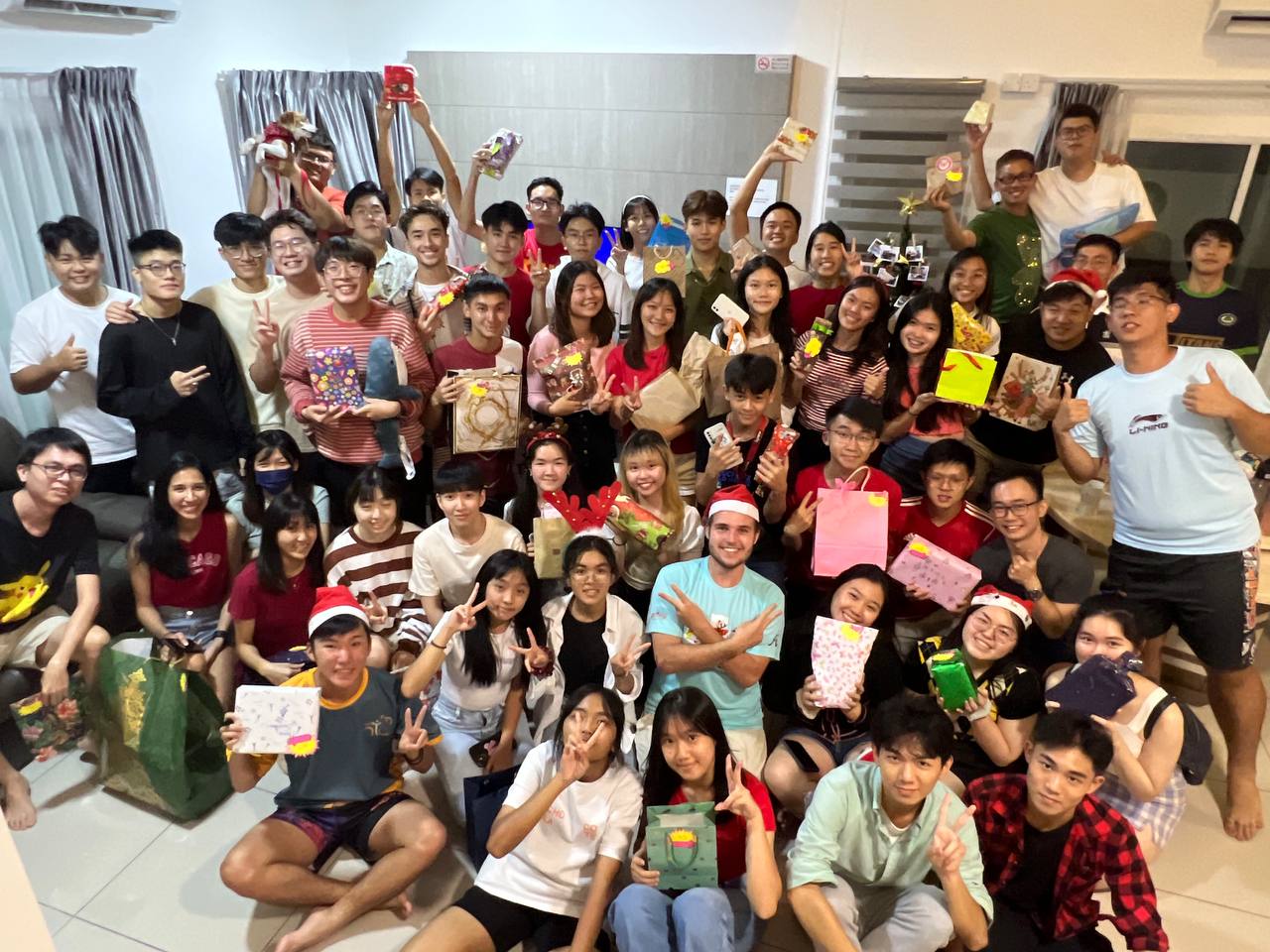 Christmas Gathering with Young Athletes 🎄