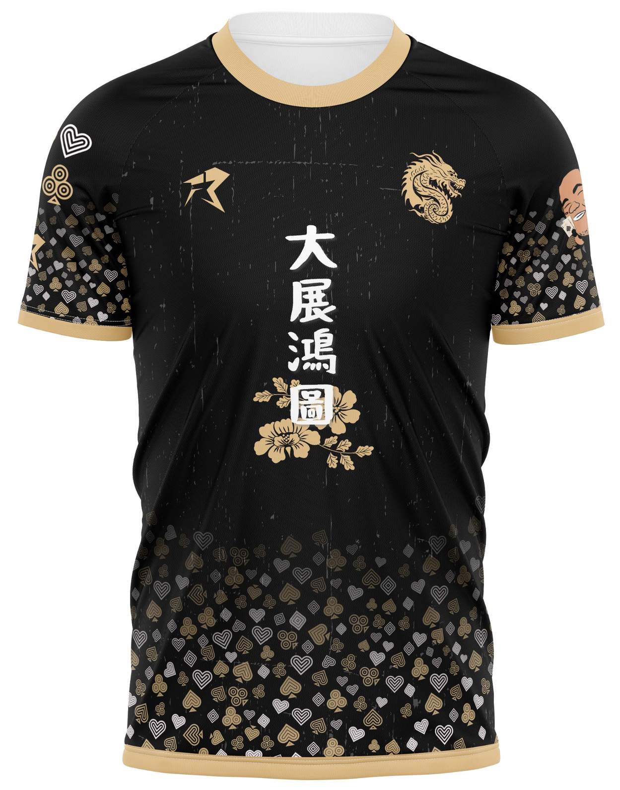 Raglan Round neck Jersey